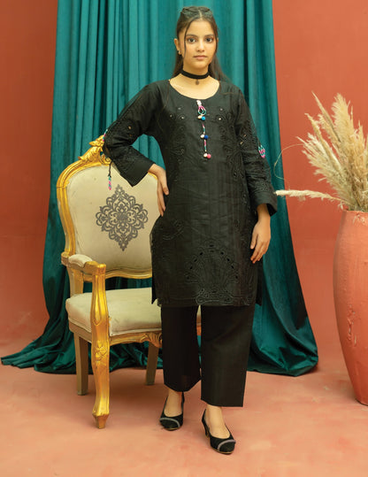 Amora 2 Pcs Stitched Embroidered Suit AS-1400