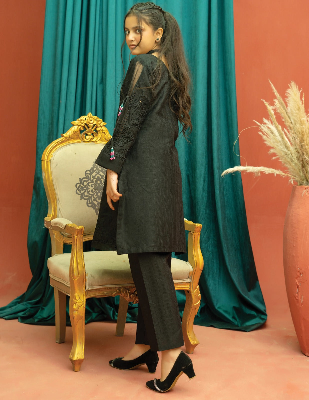 Amora 2 Pcs Stitched Embroidered Suit AS-1400