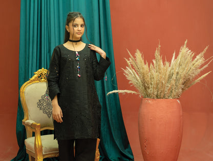 Amora 2 Pcs Stitched Embroidered Suit AS-1400