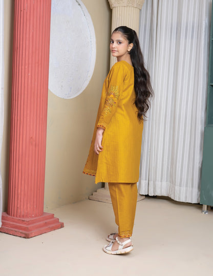 Amora 2 Pcs Stitched Embroidered Suit AS-1506
